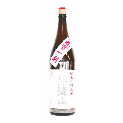 鳥海山　花ラベル　純米吟醸生酒　1.8L