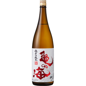 亀の海　辛純　超辛口純米　1.8L