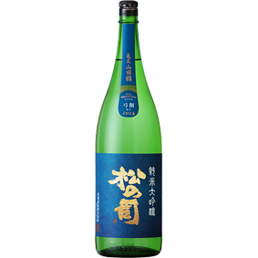 松の司　純米大吟醸　竜王山田錦　ブルー　　1.8L