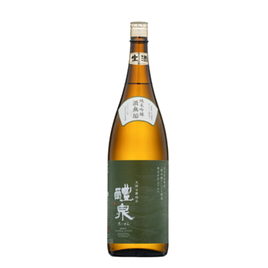 醴泉　純米吟醸　酒無垢　初搾り生原酒　1.8L